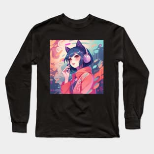 K-Pop Music Album Cover - Anime Wallpaper Long Sleeve T-Shirt